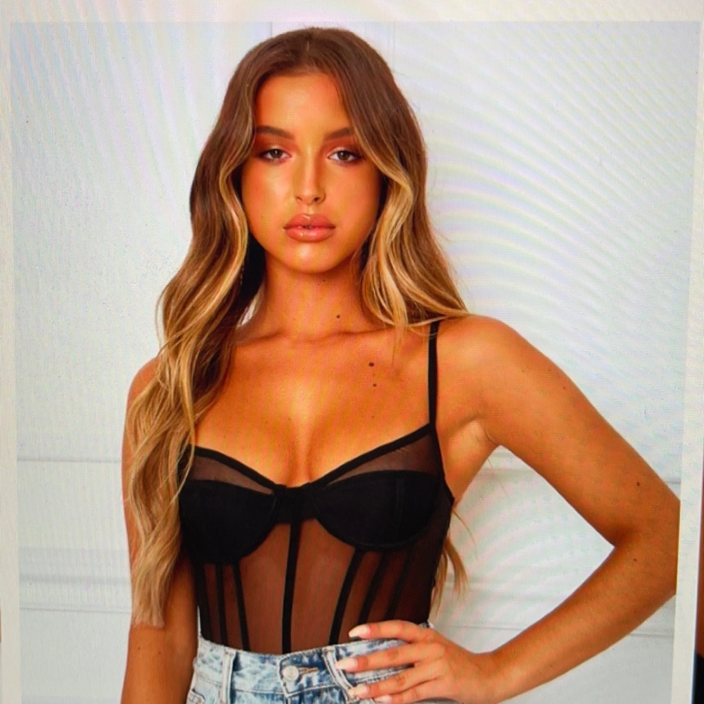 White fox she’s a muse bodysuit